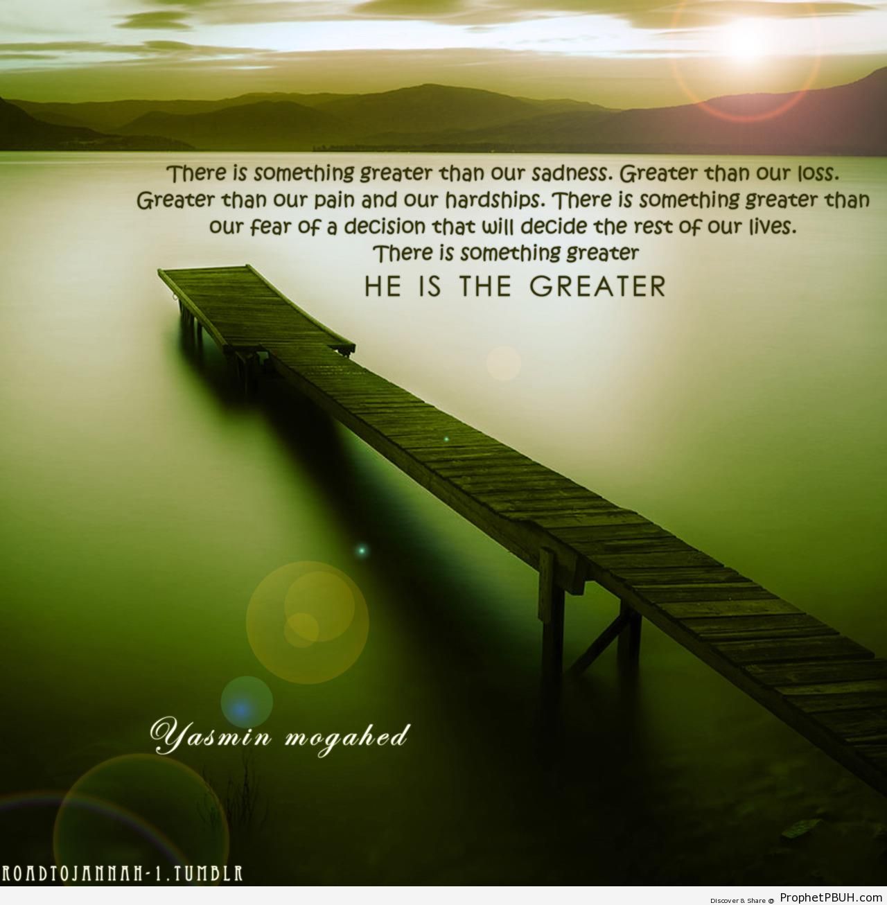Allah is Greater - Islamic Quotes About Allah 