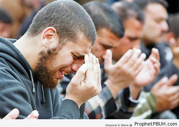 Ardent Prayers - Photos of Male Muslims
