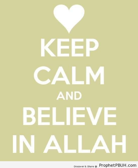 Believe in Allah - -Believe in Allah- Posters