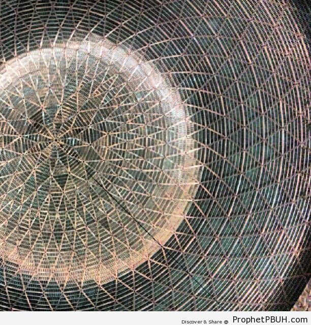 Dome Interior of Istiqlal Mosque in Jakarta, Indonesia - Indonesia