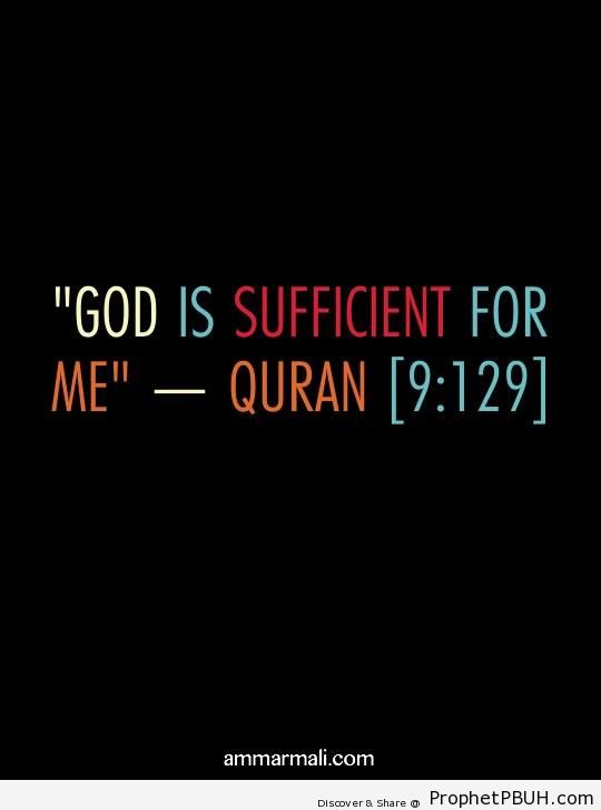 God is Sufficient - Quran 9-129