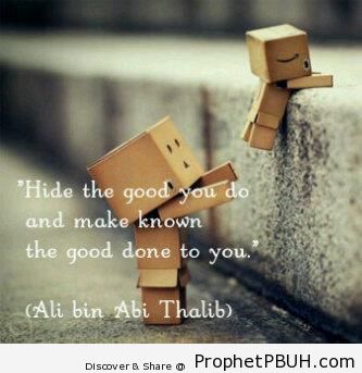 Good Things - Imam Ali bin Abi Talib quotes