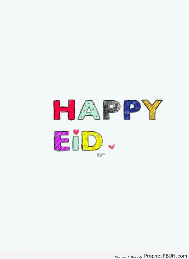 Happy Eid - Drawings