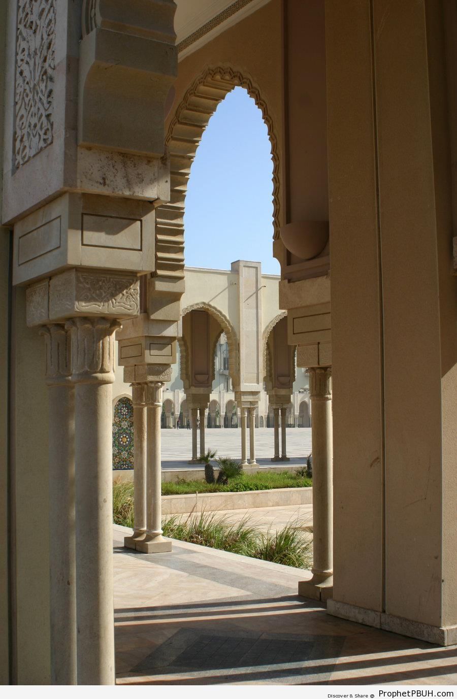 Hassan II Mosque Arches (Casablanca, Morocco) - Casablanca, Morocco -Picture