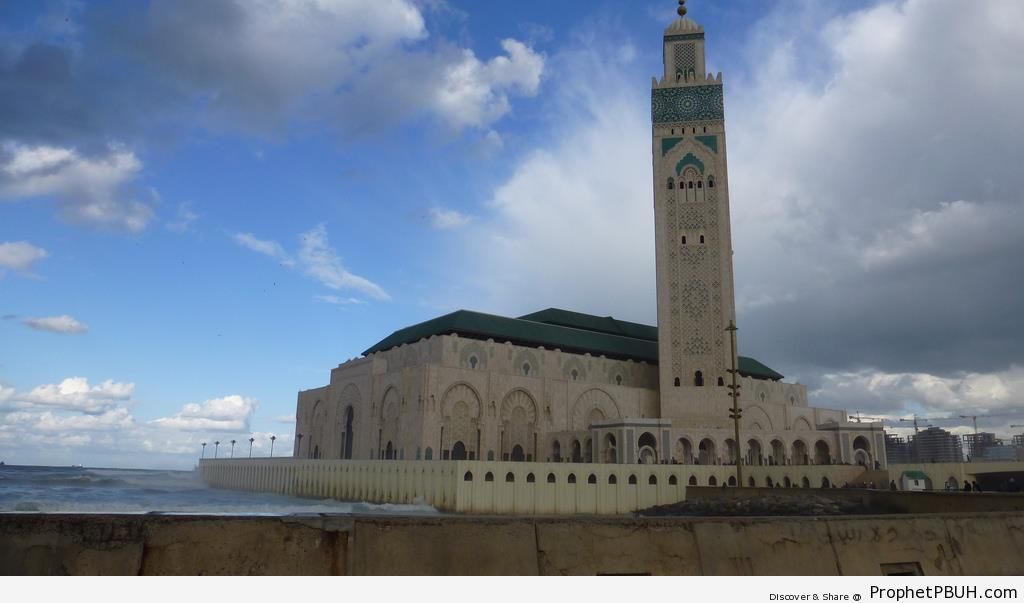 Hassan II Mosque (Casablanca, Morocco) - Casablanca, Morocco -Picture