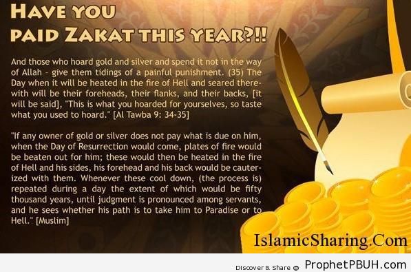 Have you Paid Zakat this Year