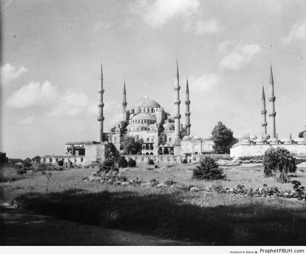 Historic Photo of Sultan Ahmed Mosque (Istanbul, Turkey) - Historic Photos -Picture