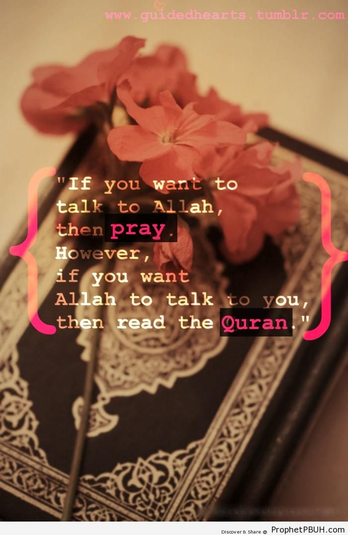 If You Want to Talk to Allah - Dua -Pictures