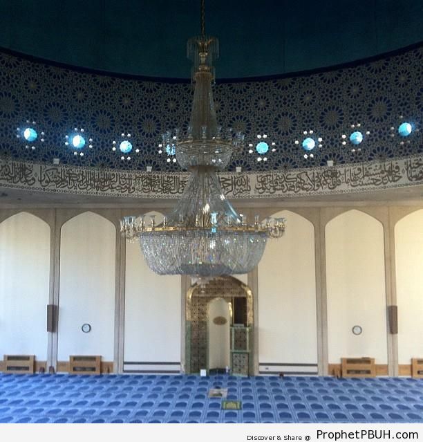 Inside Regent-s Park Mosque - England