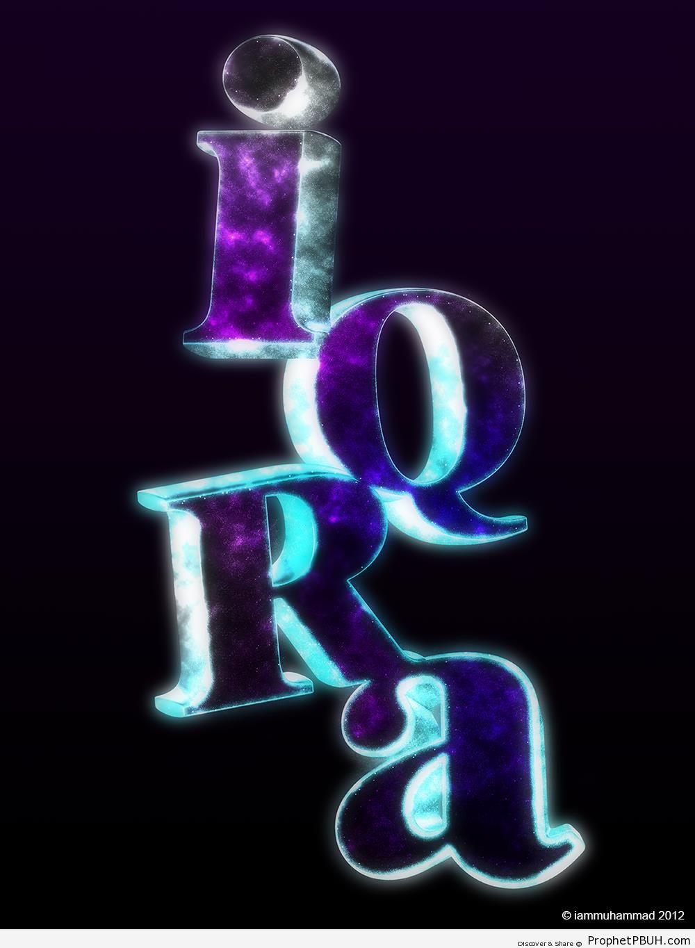 Iqra Typography - 3D Calligraphy and Typography 