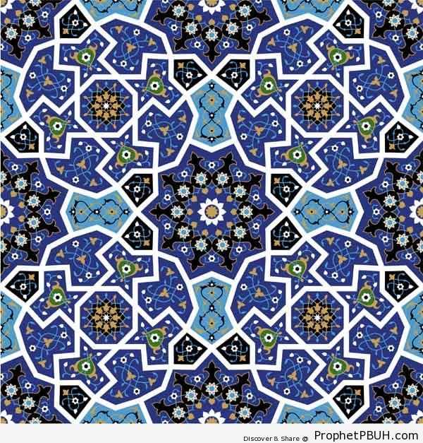 Islamic Mosaic Pattern - Islamic Patterns