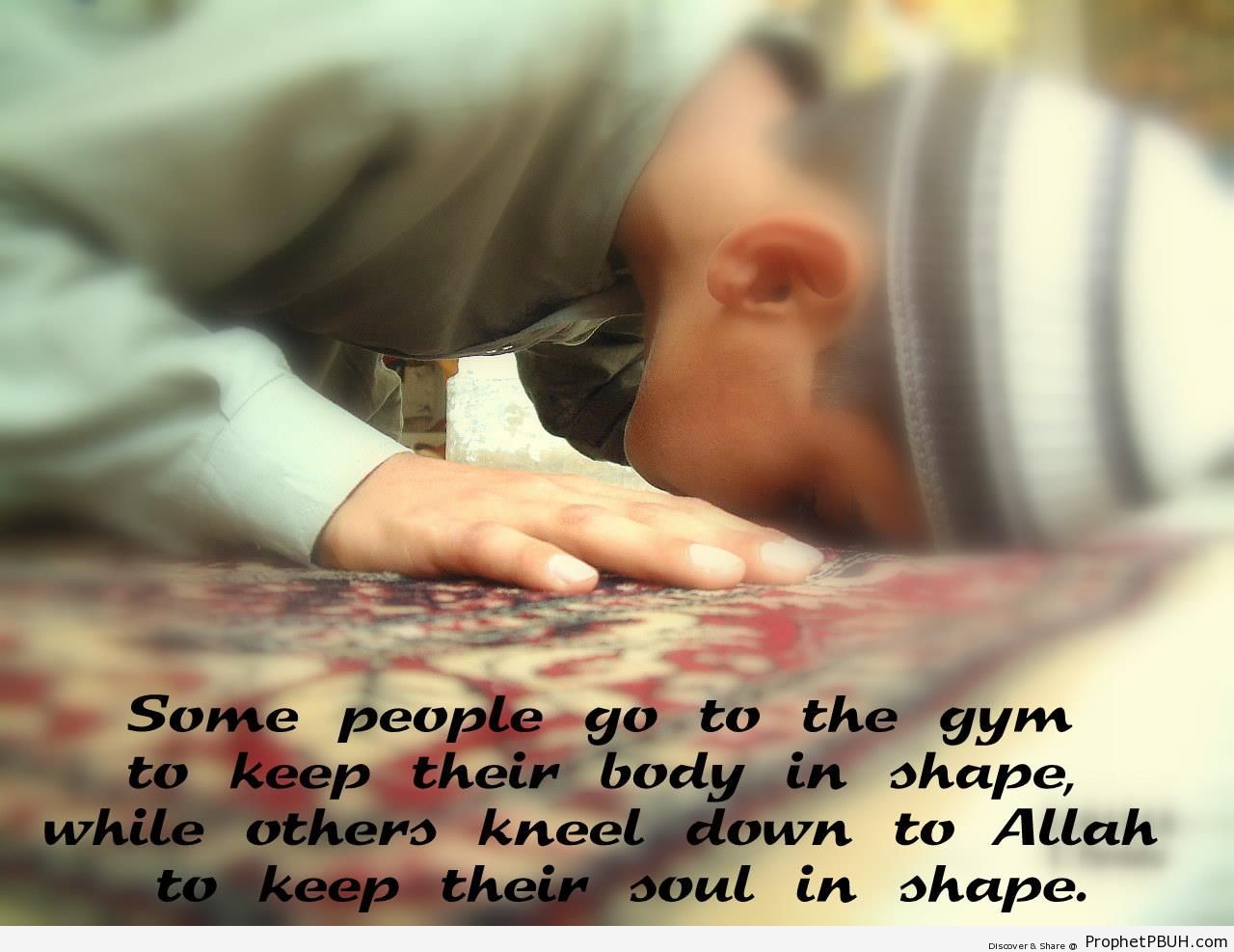 Keeping in shape - Photos of Muslim People -