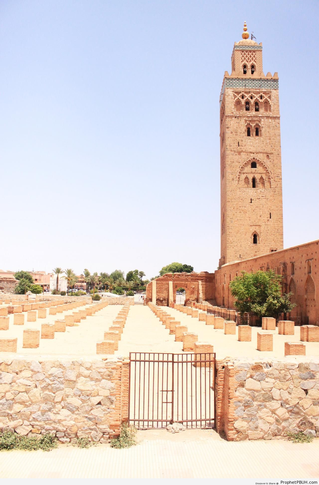 Koutibia Mosque in Marrakech, Morocco - Islamic Architecture -Picture