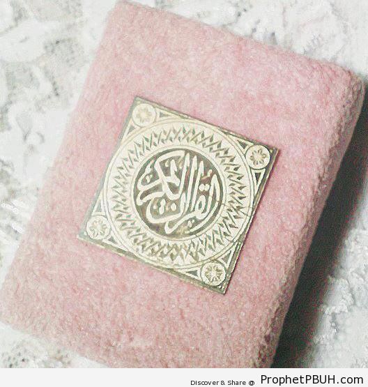 Light Pink Book of Quran - Mushaf Photos (Books of Quran)