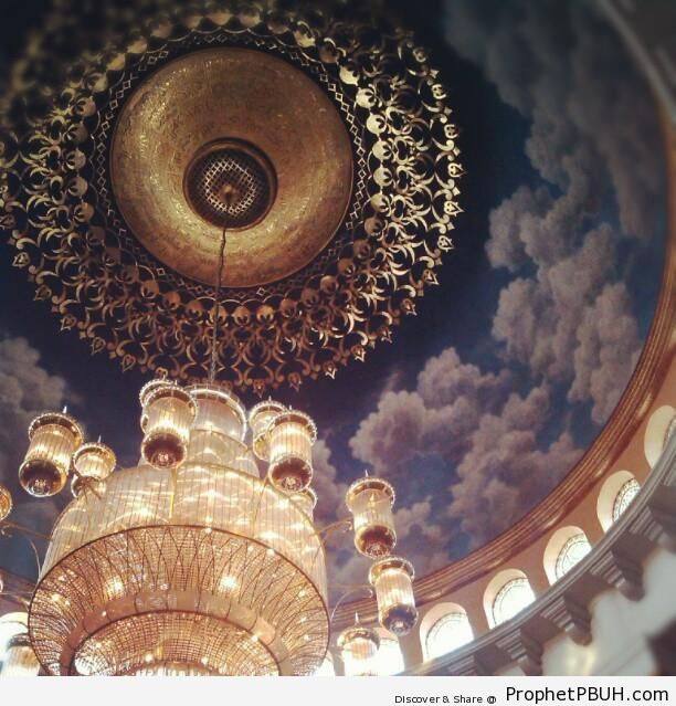 Masjid Dian Al-Mahri (Golden Dome Mosque) in Depok, West Java, Indonesia - Depok, Indonesia