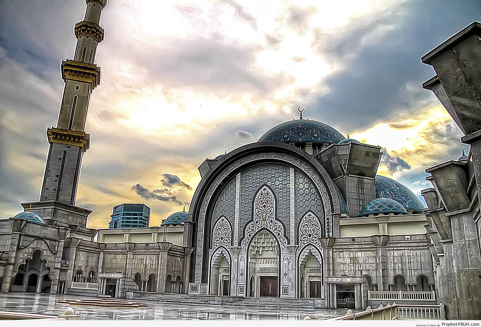 Masjid Wilayah in Kuala Lumpur, Malaysia - Islamic Architecture -Picture