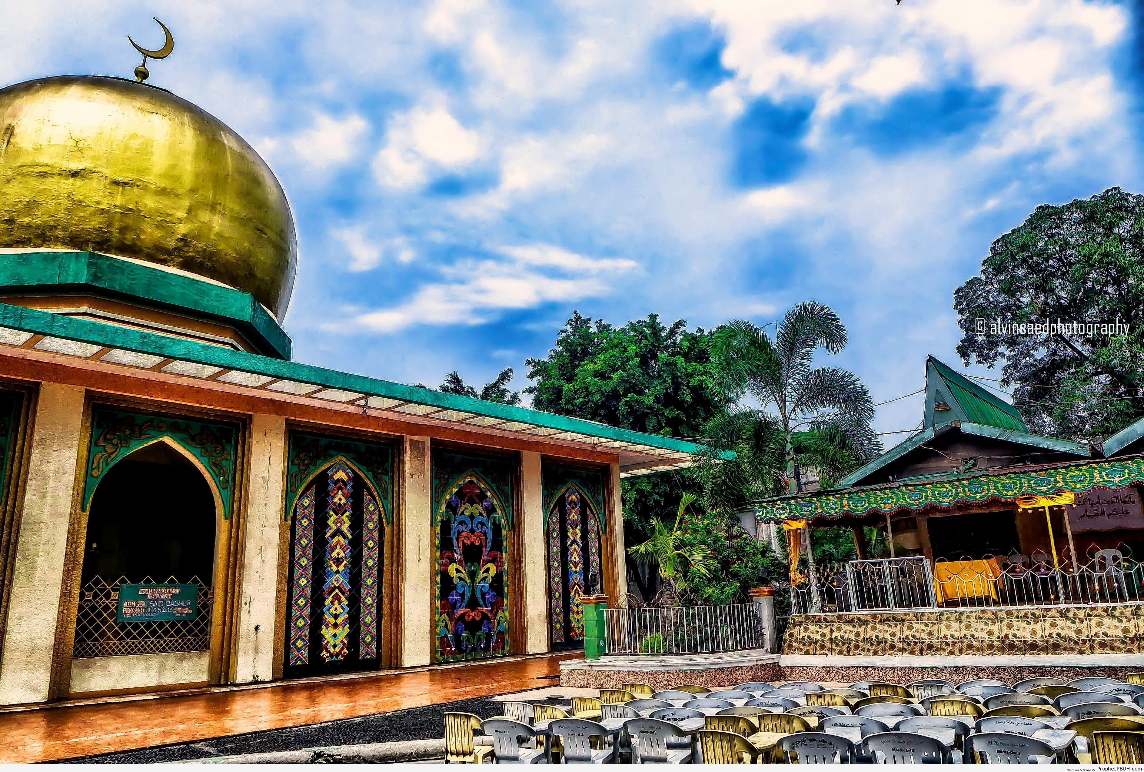 Masjid al-Dahab (The Golden Mosque) in Manila, Philippines - Artist- Alvin A. Saed -Picture