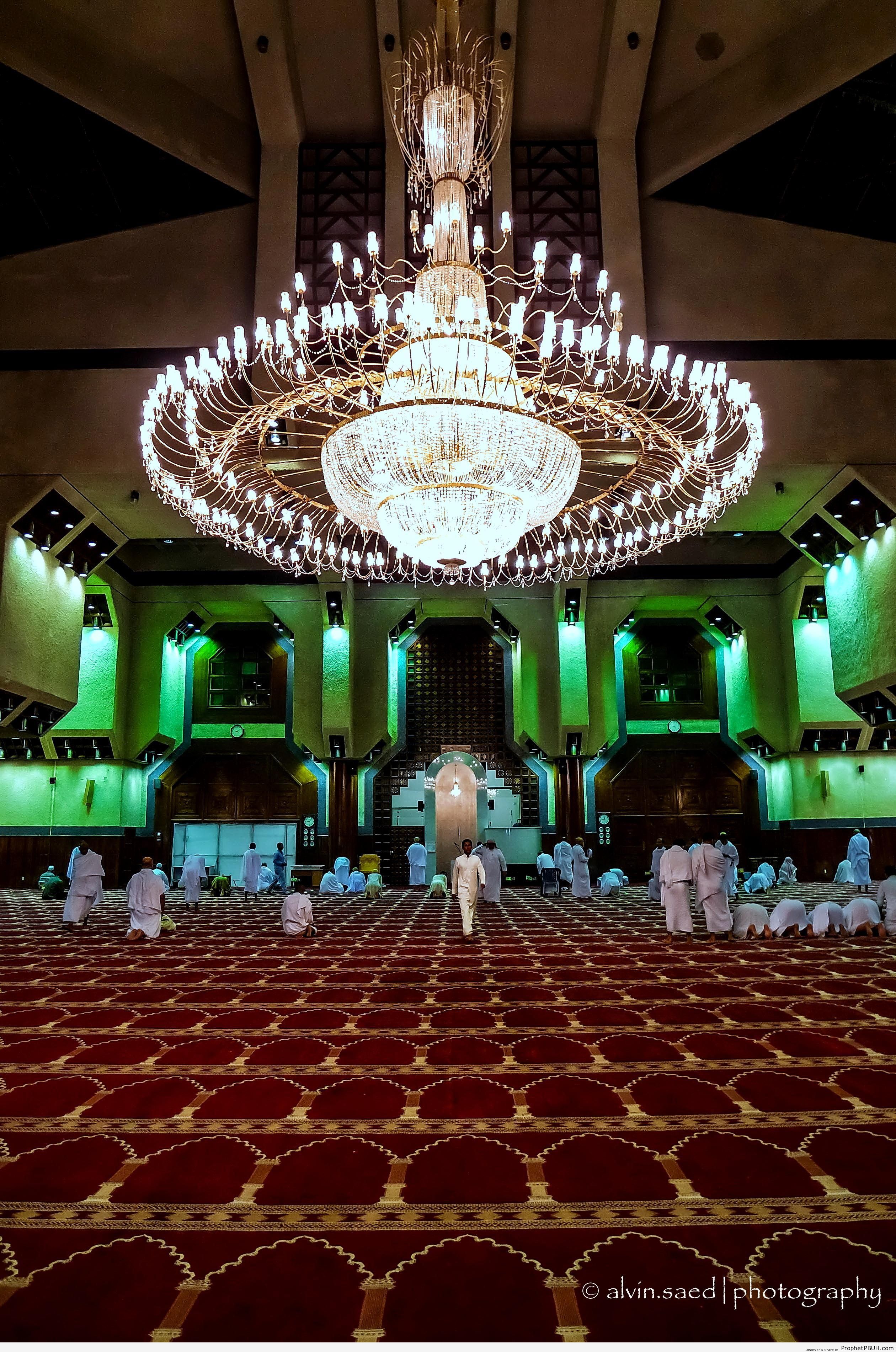 Masjid at-Taneem (Masjid Aisha) in Makkah, Saudi Arabia - Artist- Alvin A. Saed -Picture