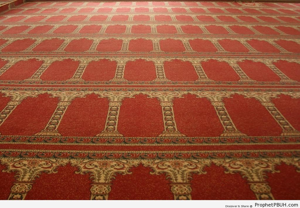 Mosque Carpet - Islamic Architecture -003