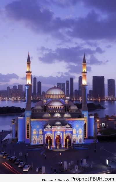 Mosque at Dusk - Islamic Architecture