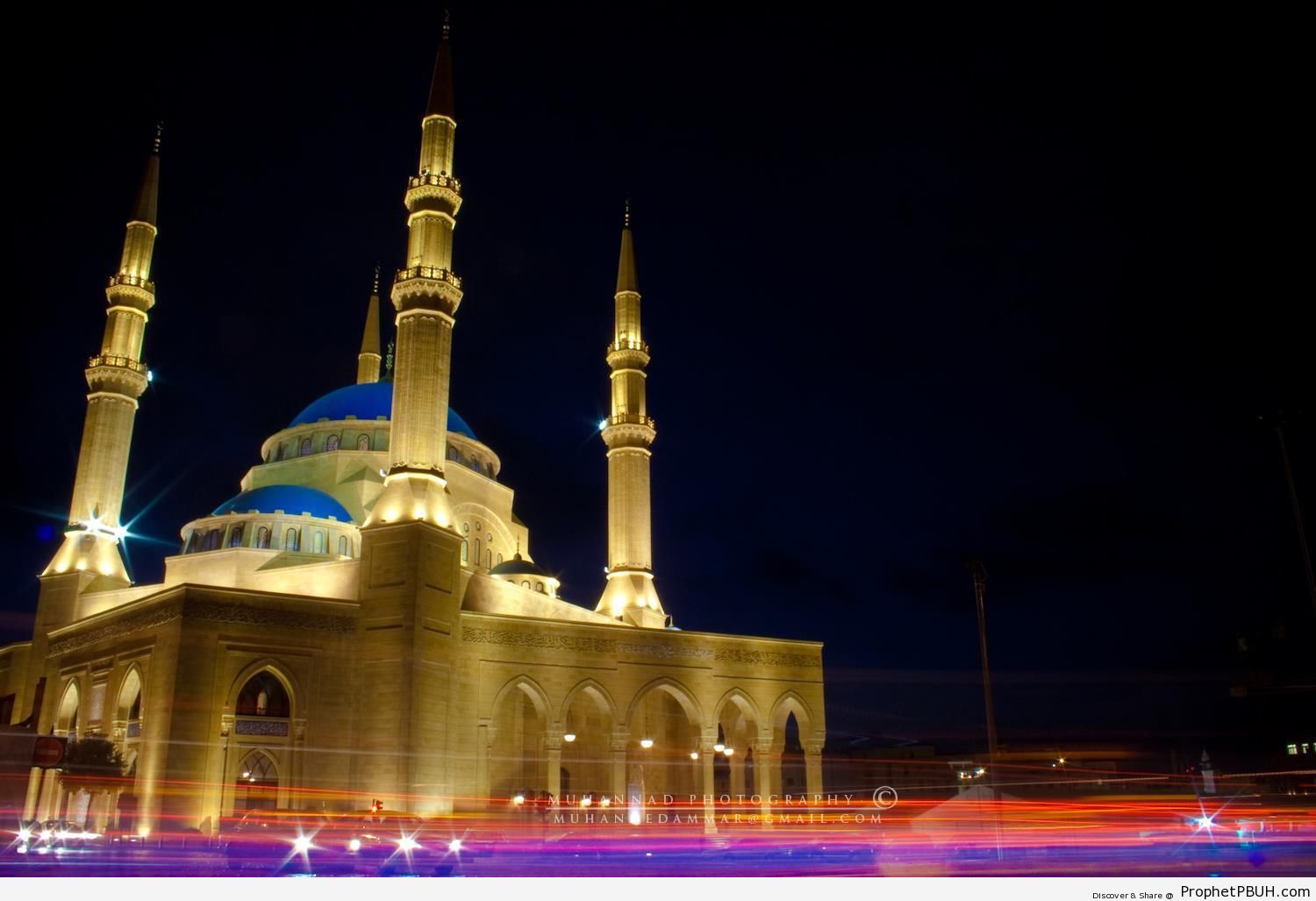 Muhammad al-Amin Mosque in Beirut, Lebanon on the First Day of Eid al-Fitr 2009 - Beirut, Lebanon -Picture