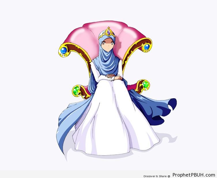 Muslimah Princess - Drawings 