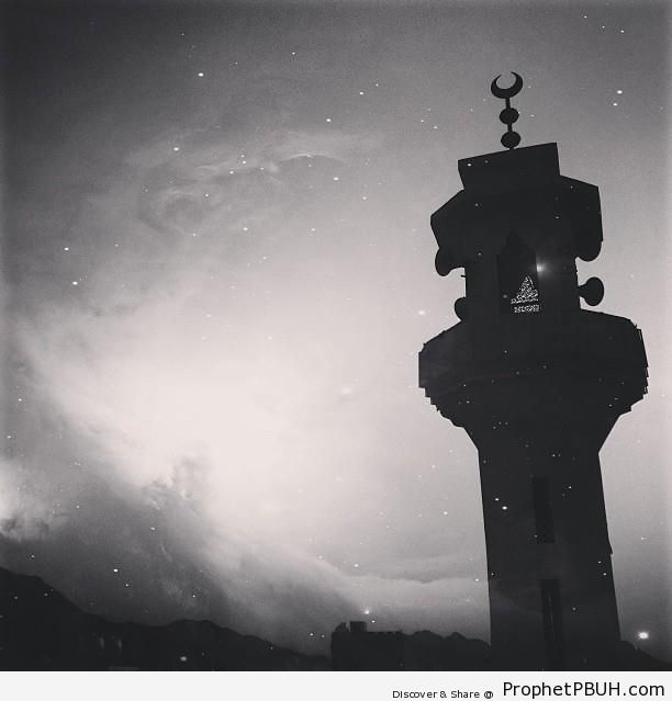 Night Minaret - Islamic Architecture