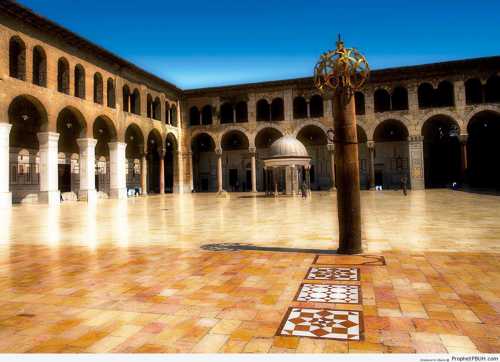 Omayyad Mosque Courtyard (Damascus, Syria) - Damascus, Syria -Picture