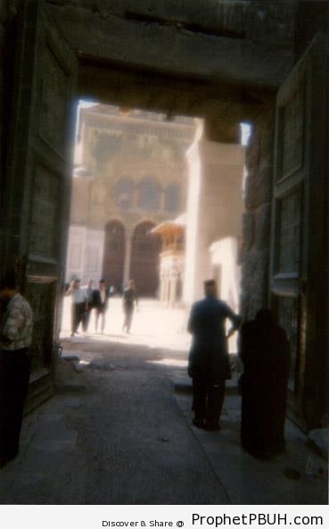Omayyad Mosque Entrance (Damascus, Syria) - Damascus, Syria