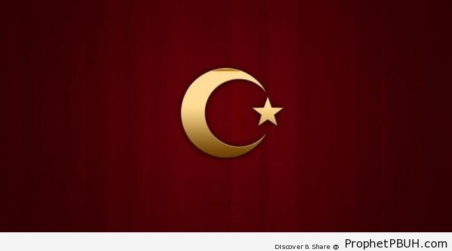 Ottoman Crescent and Star Symbol - Ottoman Art