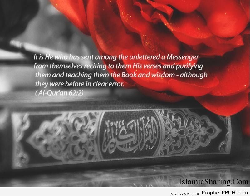 Quran Chapter 62 Verse 2