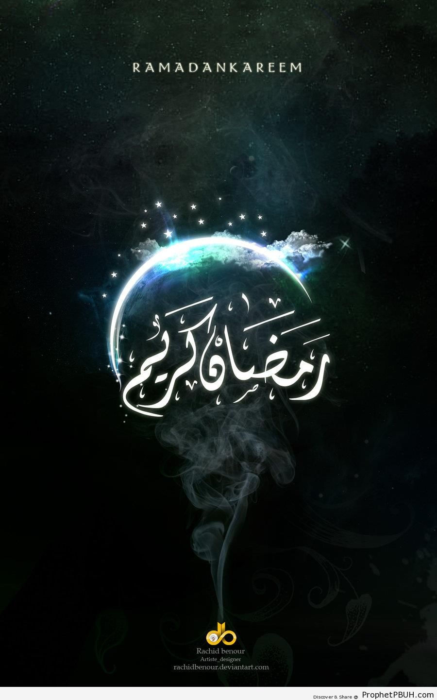 Ramadan Kareem - Islamic Calligraphy and Typography -002