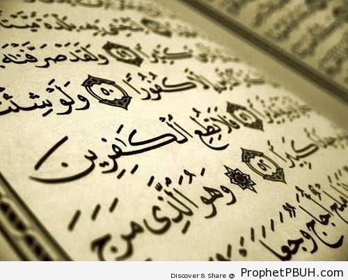 Surat al-Furqan Photo - Mushaf Photos (Books of Quran)