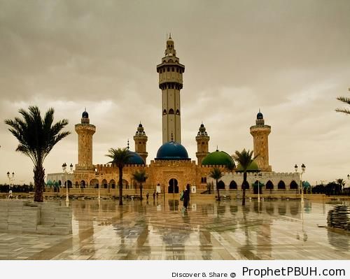 The Grand Mosque of Touba in Touba, Senegal - Islamic Architecture