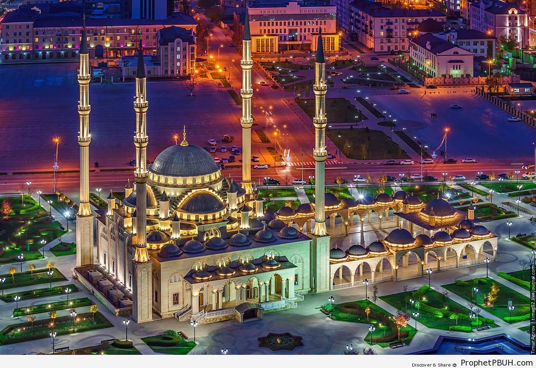The Heart of Chechnya Mosque in Grozny, Chechnya - Chechnya -002