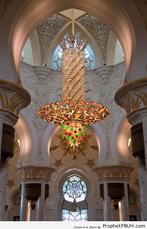 The Main Prayer Hall at Sheikh Zayed Grand Mosque, Abu Dhabi - Abu Dhabi, United Arab Emirates
