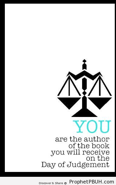 You are the author - Islamic Quotes