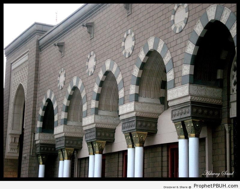 al-Masjid an-Nabawi (Madinah) - Al-Masjid an-Nabawi (The Prophets Mosque) in Madinah, Saudi Arabia -Picture