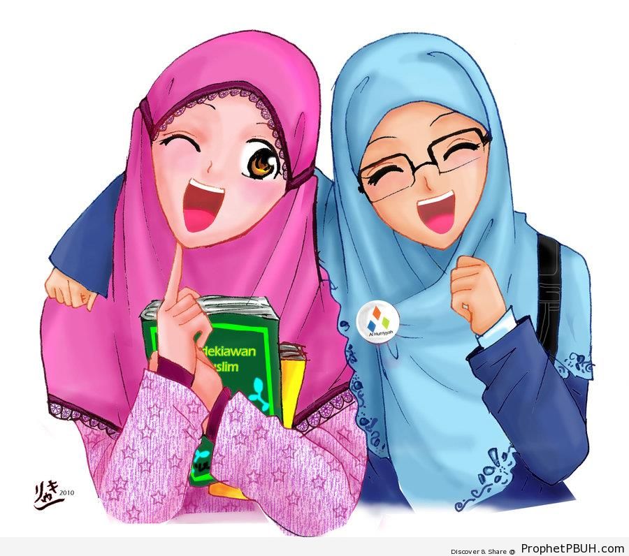 Laughing Muslim Sisters