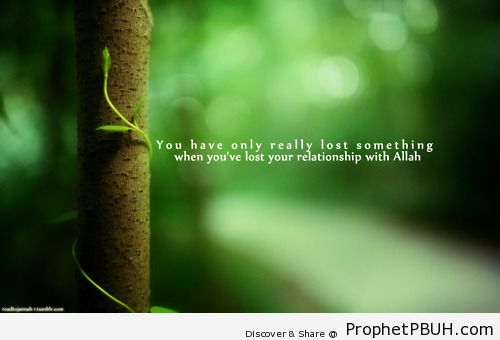 True meaning of lost - Islamic Quotes, Hadiths, Duas