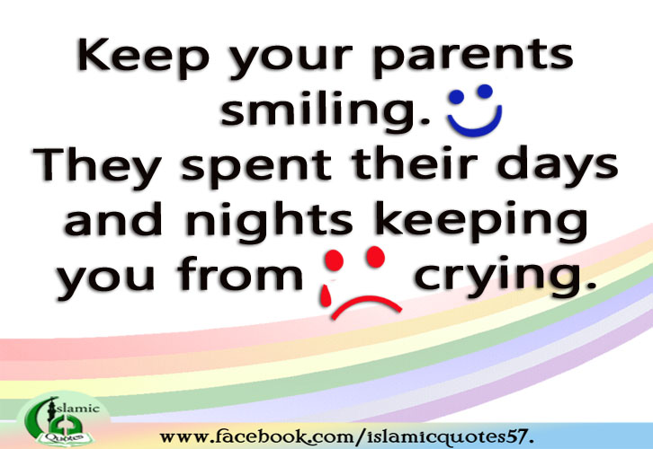 Keep your parents smiling...