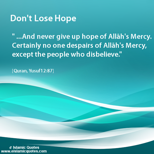Dont Lose Hope