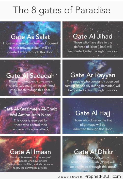 Ya Allah let every Muslim enter through a gate Allahuma Ameen❤️