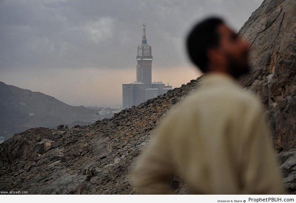 Abraj al-Bait from Makkah Mountains - Makkah (Mecca), Saudi Arabia 