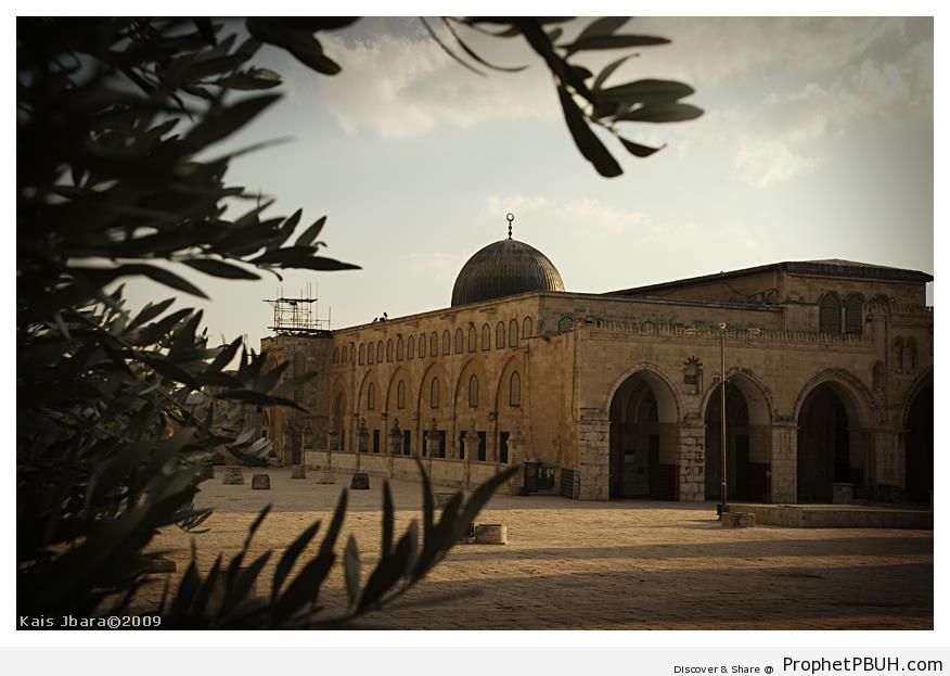 Al-Aqsa Mosque (Jerusalem) - Al-Aqsa Mosque (Bayt al-Muqaddas) in Jerusalem, Palestine -Picture