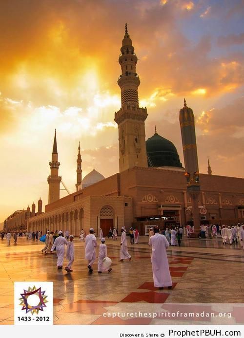 Beautiful Photo of the Prophet-s Mosque ï·º - Al-Masjid an-Nabawi (The Prophets Mosque) in Madinah, Saudi Arabia