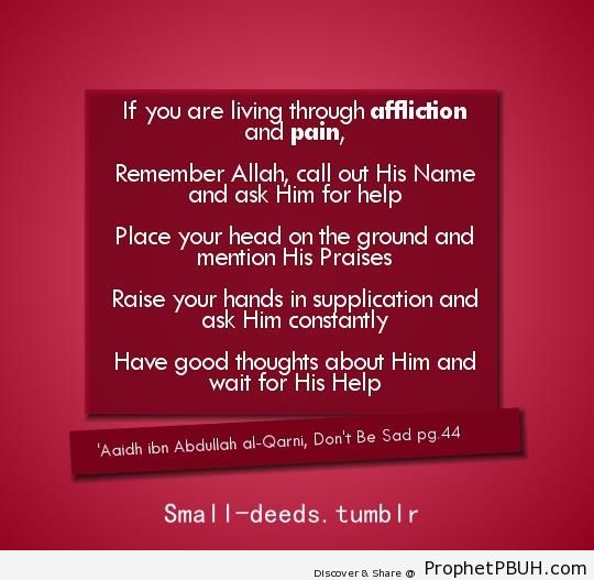 Call out His Name - Aaidh ibn Abdullah al-Qarni Quotes