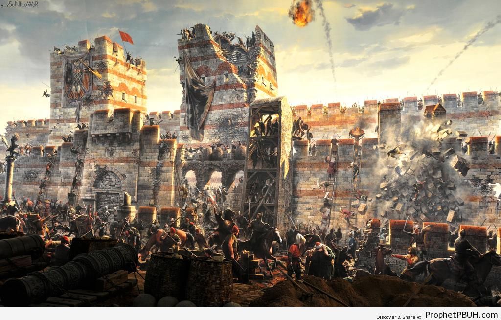 Conquest of Constantinople (1453 CE) - Drawings 