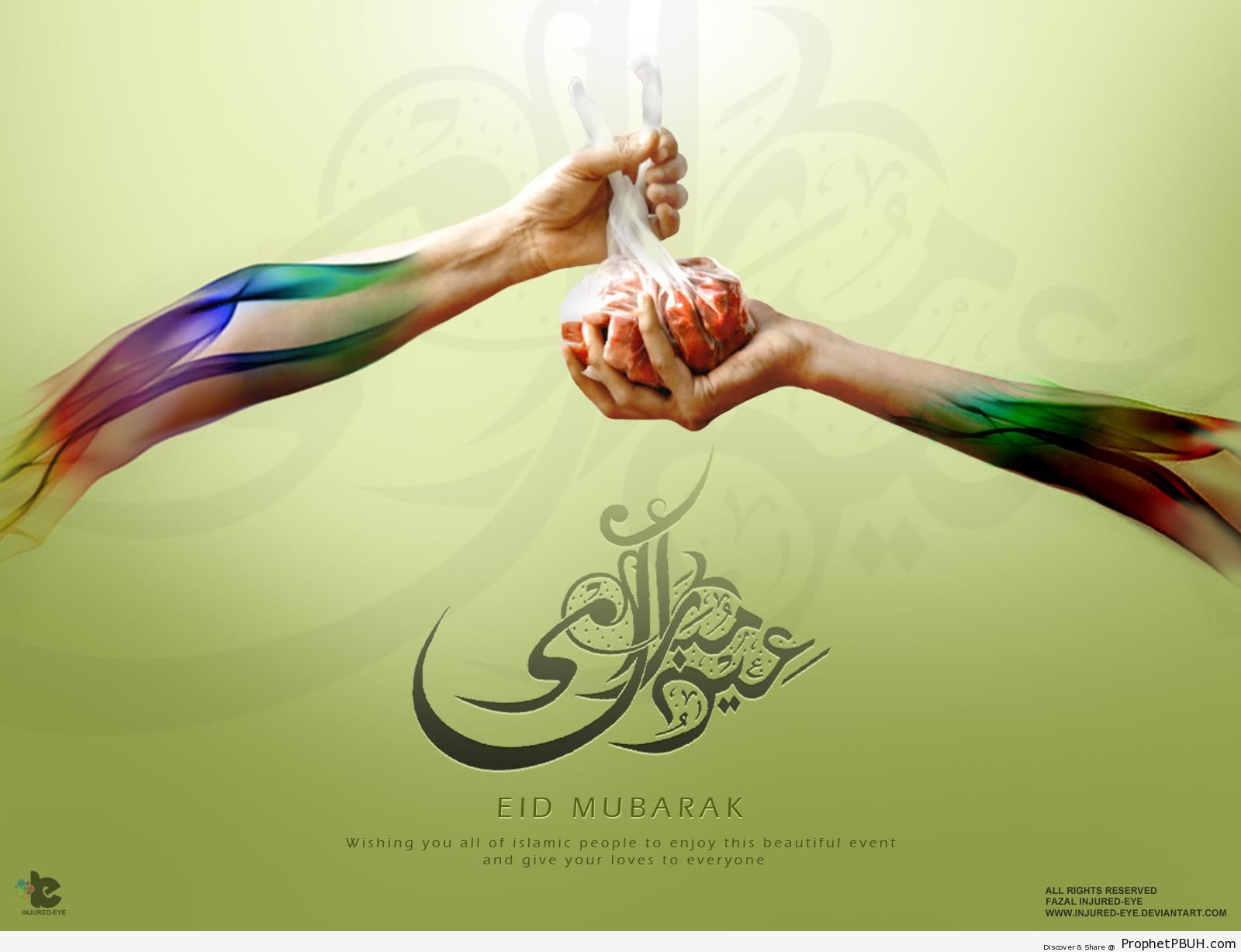 Eid Mubarak Wallpaper (1600 x 1200) - Eid Mubarak Greeting Cards, Graphics, and Wallpapers -