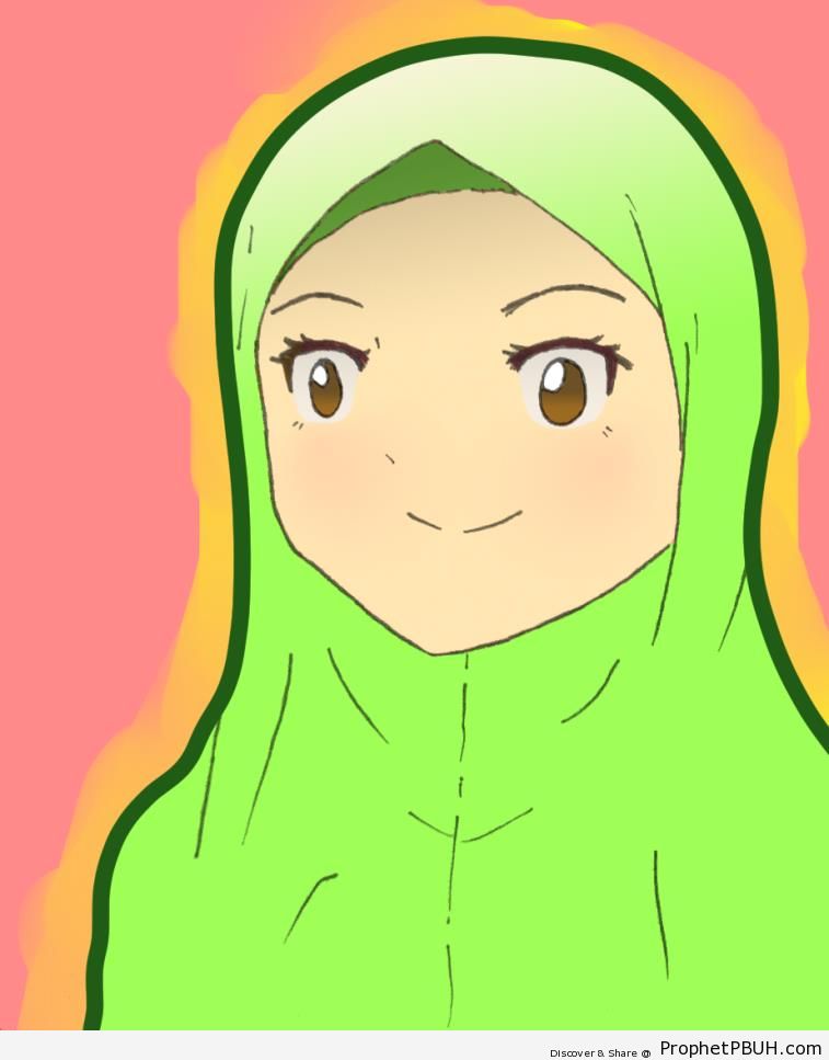 Happy Hijabi - Drawings 